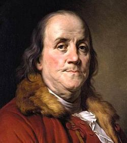 Benjamin Franklin by Joseph-Siffred Duplessis
